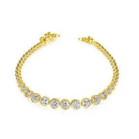 14KT Gold Diamond Luxe Nova Tennis Bracelet