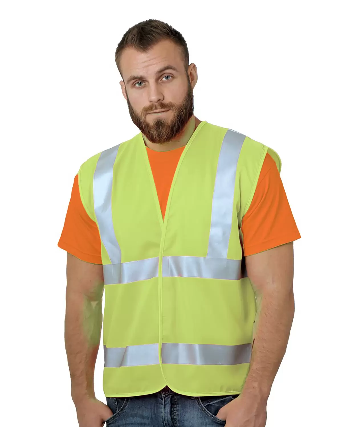 301 3789 USA Made Economy Class 2 ANSI Vest SKU: 3789