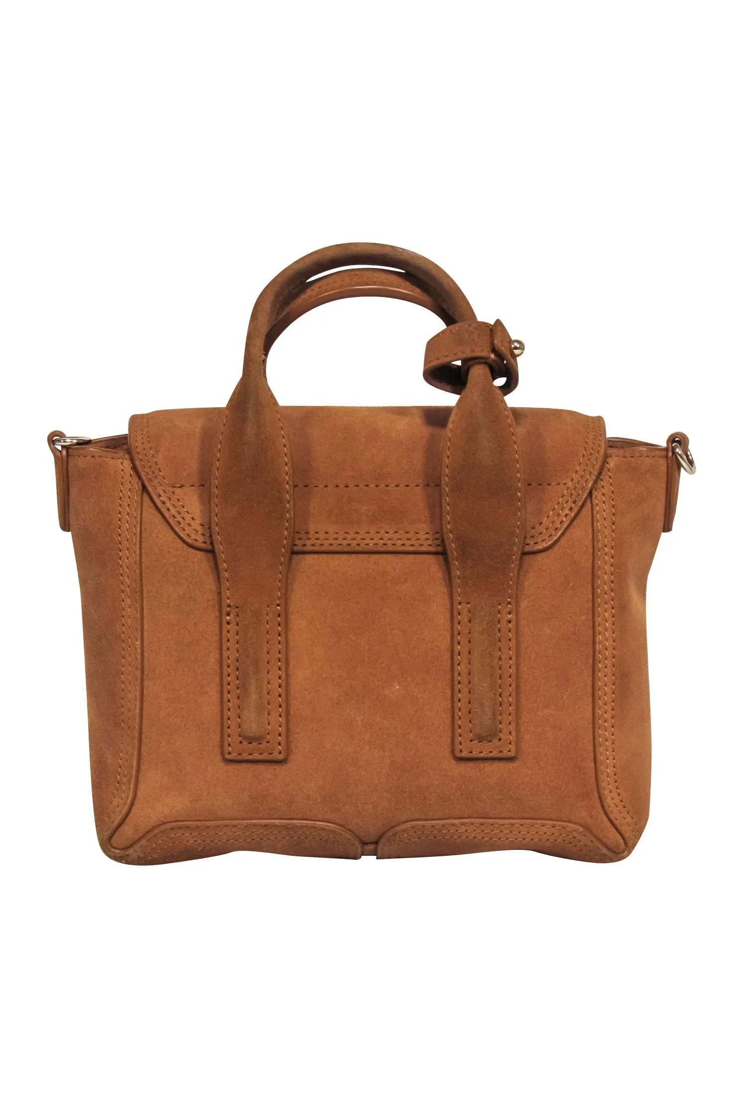 3.1 Phillip Lim - Tan Brown Suede Pashil Crossbody Bag