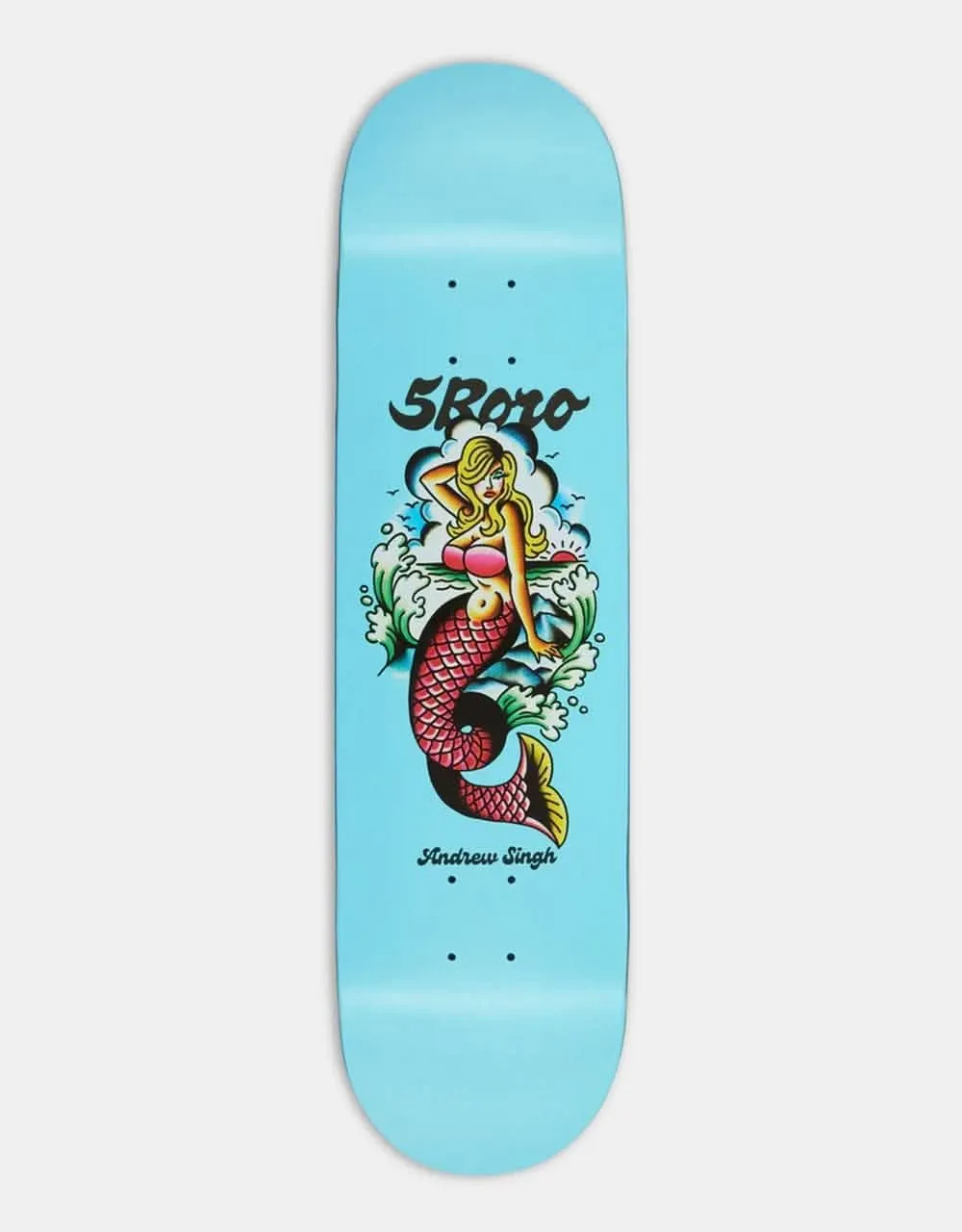 5boro Singh 5B Mermaid Skateboard Deck - 8.375