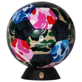 A Bathing Ape ABC Camo Soccer Ball (multi)