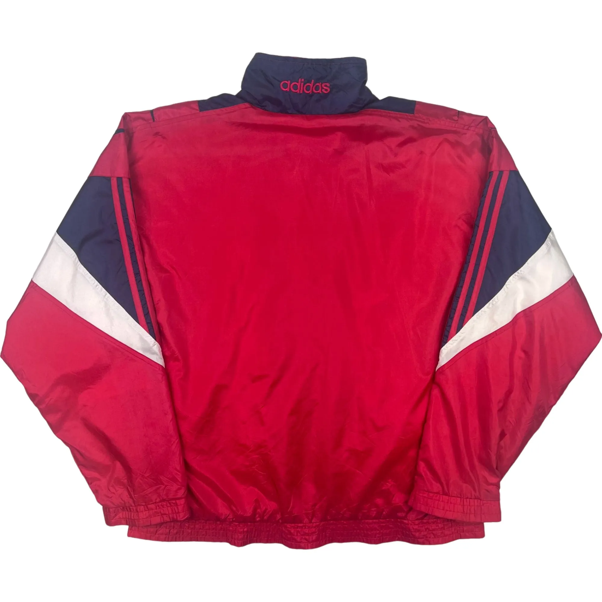 Adidas 90's Lahden Repias Football Track Jacket Red Blue White Rare