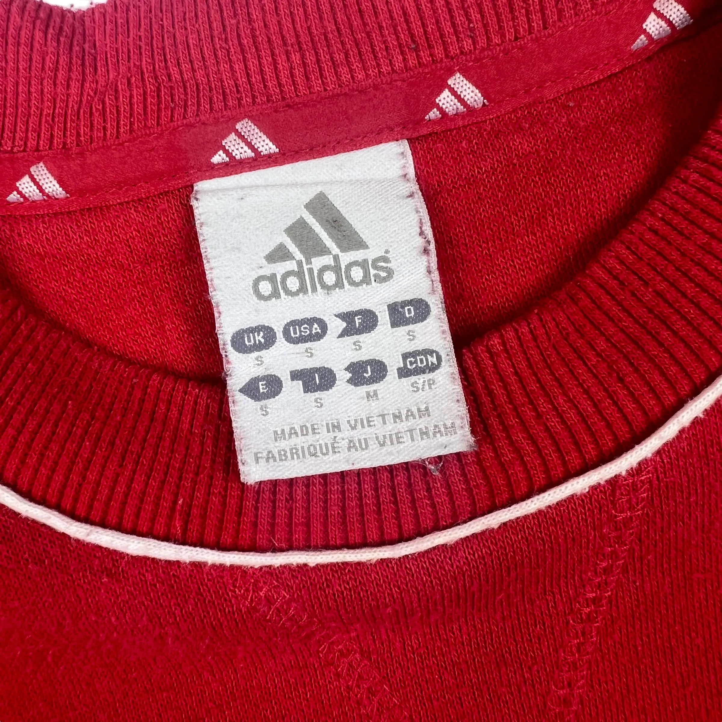 Adidas Football Red Sweatshirt