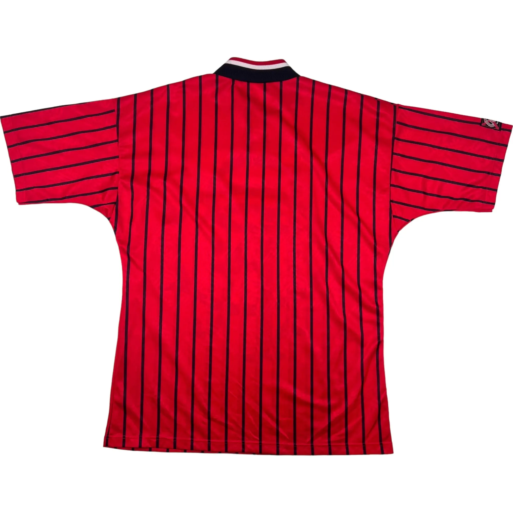 Adidas Glasgow Rangers 1994-95 Away Football Shirt Red Black Rare