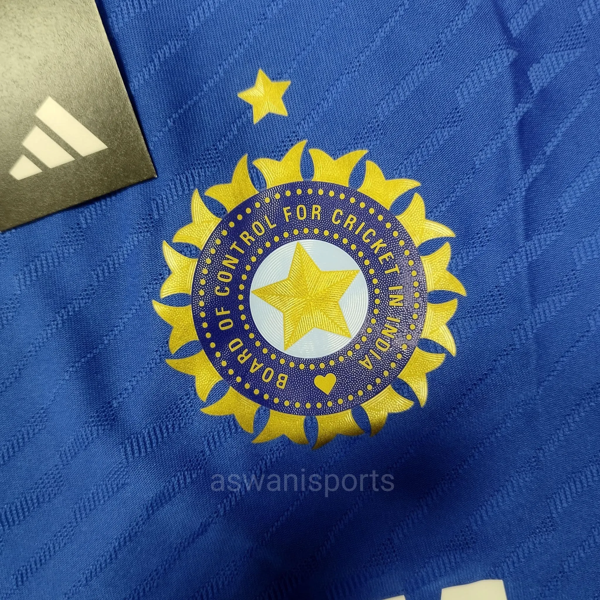 adidas India Match Jersey, Mens T20 Player Edition Cricket Shirt 2024