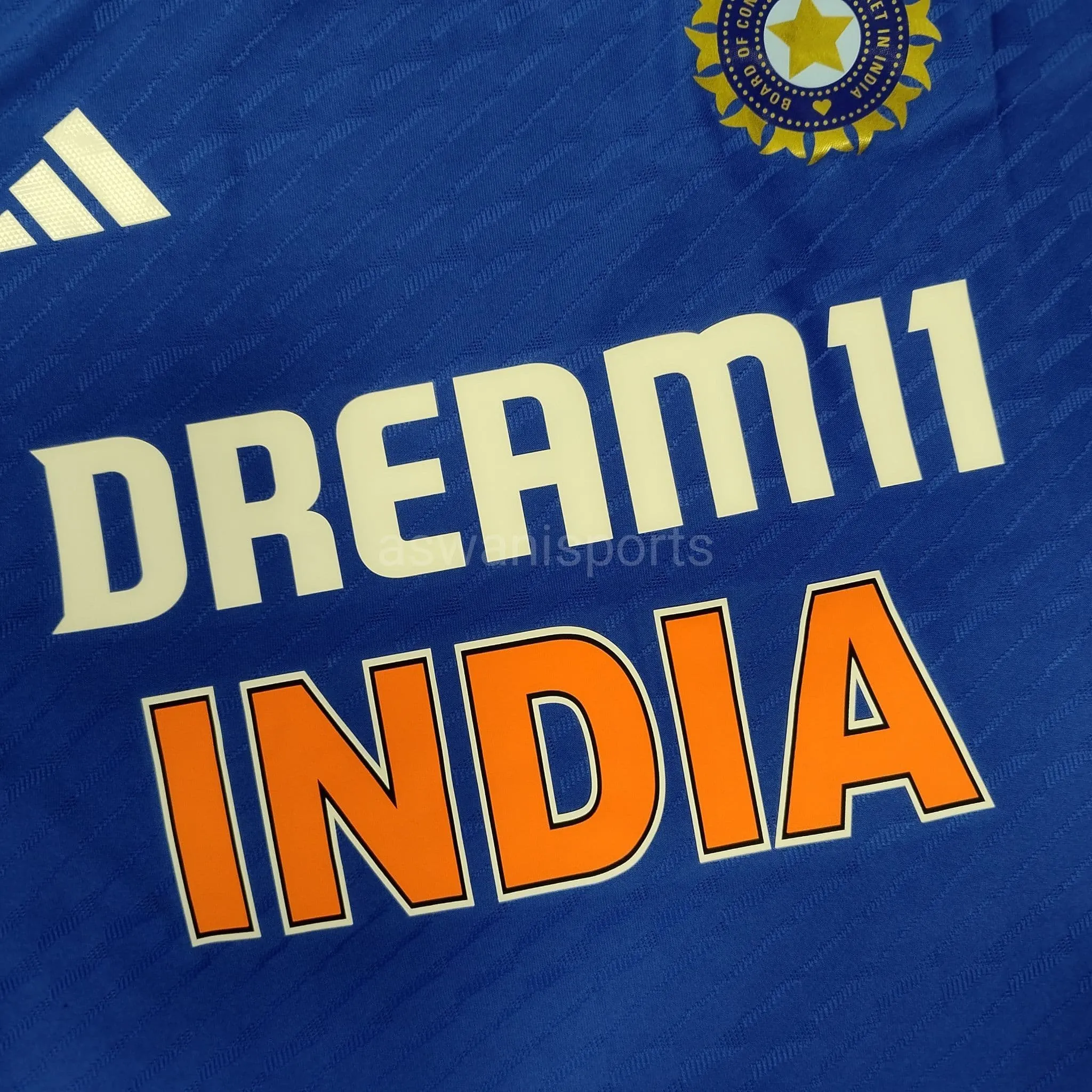 adidas India Match Jersey, Mens T20 Player Edition Cricket Shirt 2024