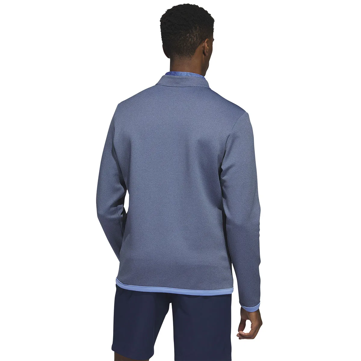 adidas Men's Microdot Quarter Zip Golf Midlayer