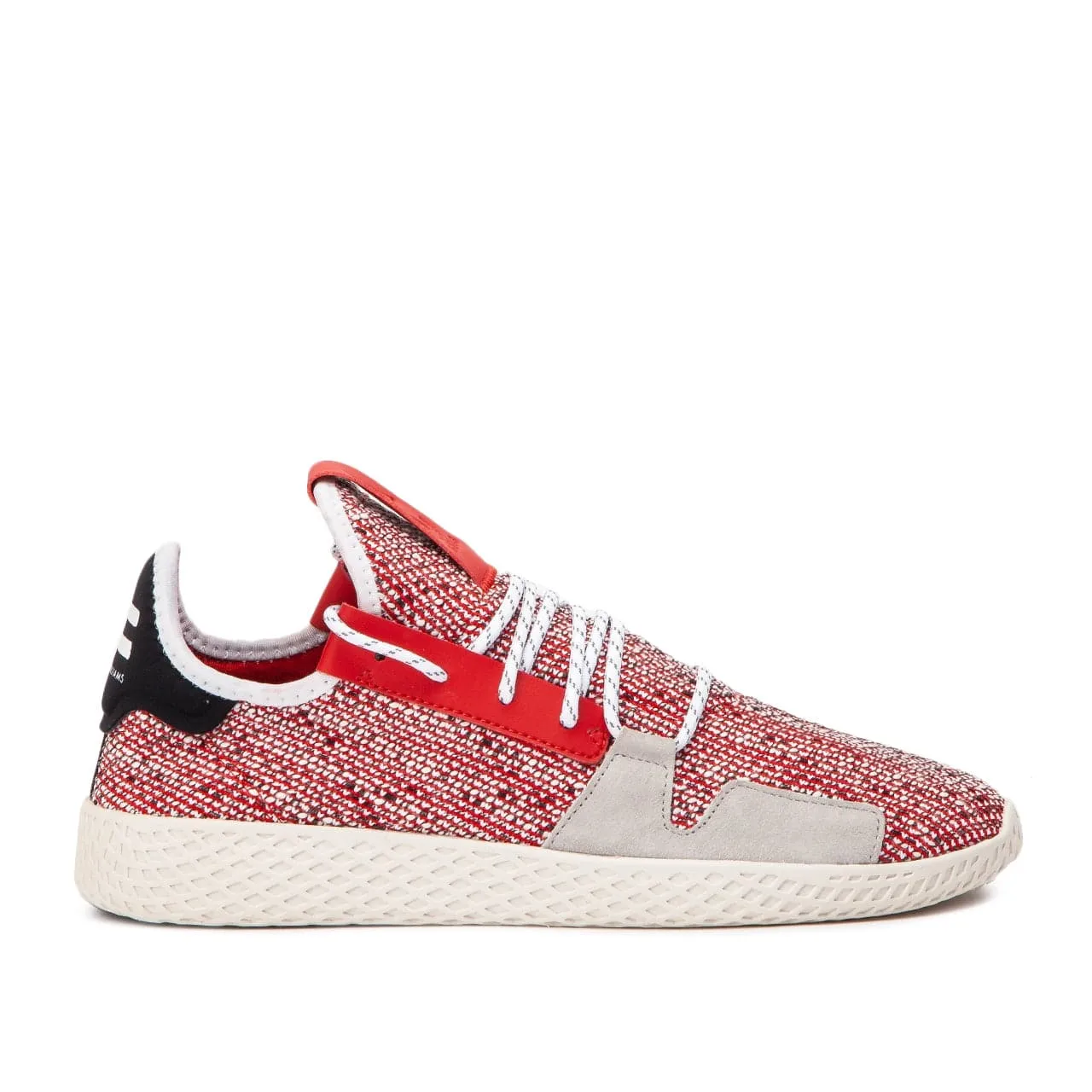 adidas x Pharrell Williams Afro Tennis HU V2 (Scarlet / White)