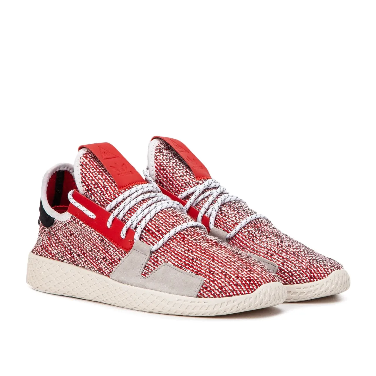 adidas x Pharrell Williams Afro Tennis HU V2 (Scarlet / White)