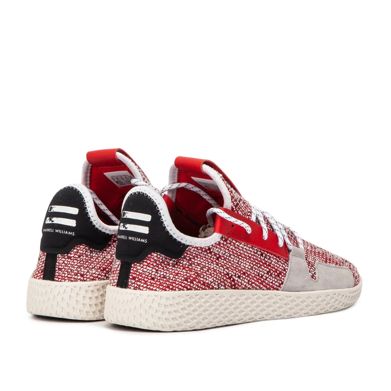 adidas x Pharrell Williams Afro Tennis HU V2 (Scarlet / White)