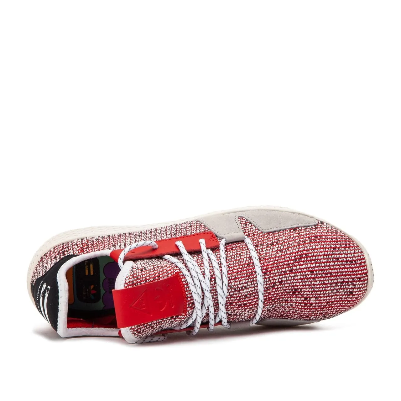 adidas x Pharrell Williams Afro Tennis HU V2 (Scarlet / White)