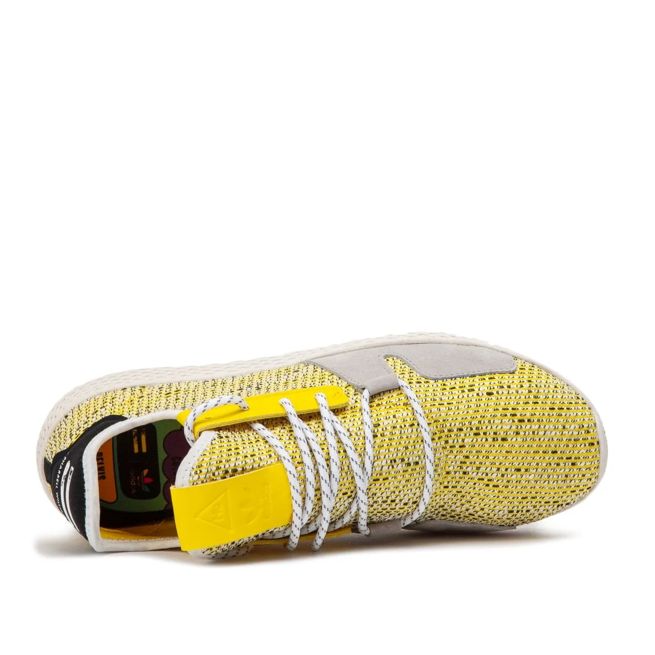 adidas x Pharrell Williams Afro Tennis HU V2 (Yellow / White)