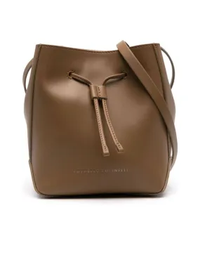 Adjustable Shoulder Strap Bag With Monili Detail