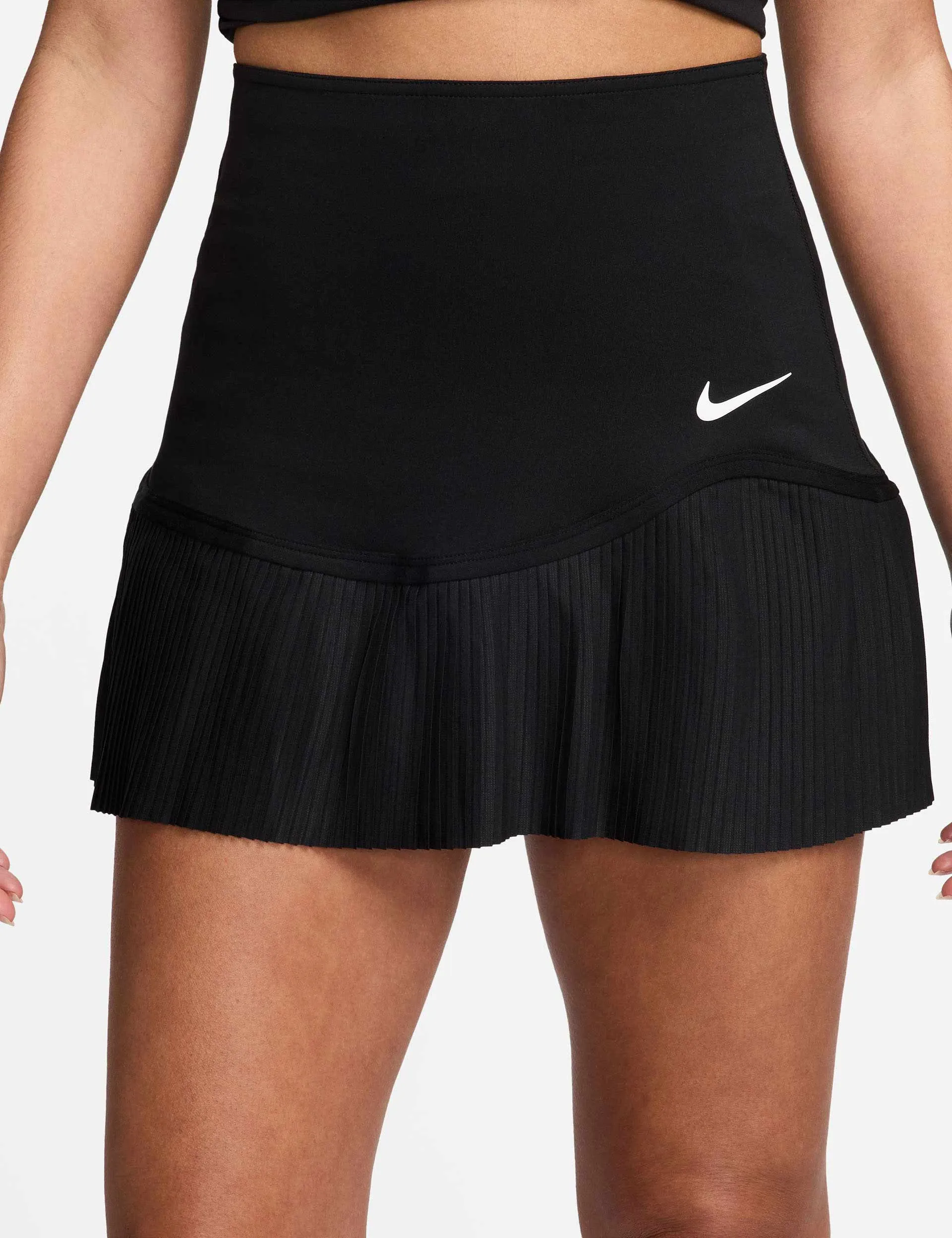 Advantage Dri-FIT Tennis Skirt - Black/White