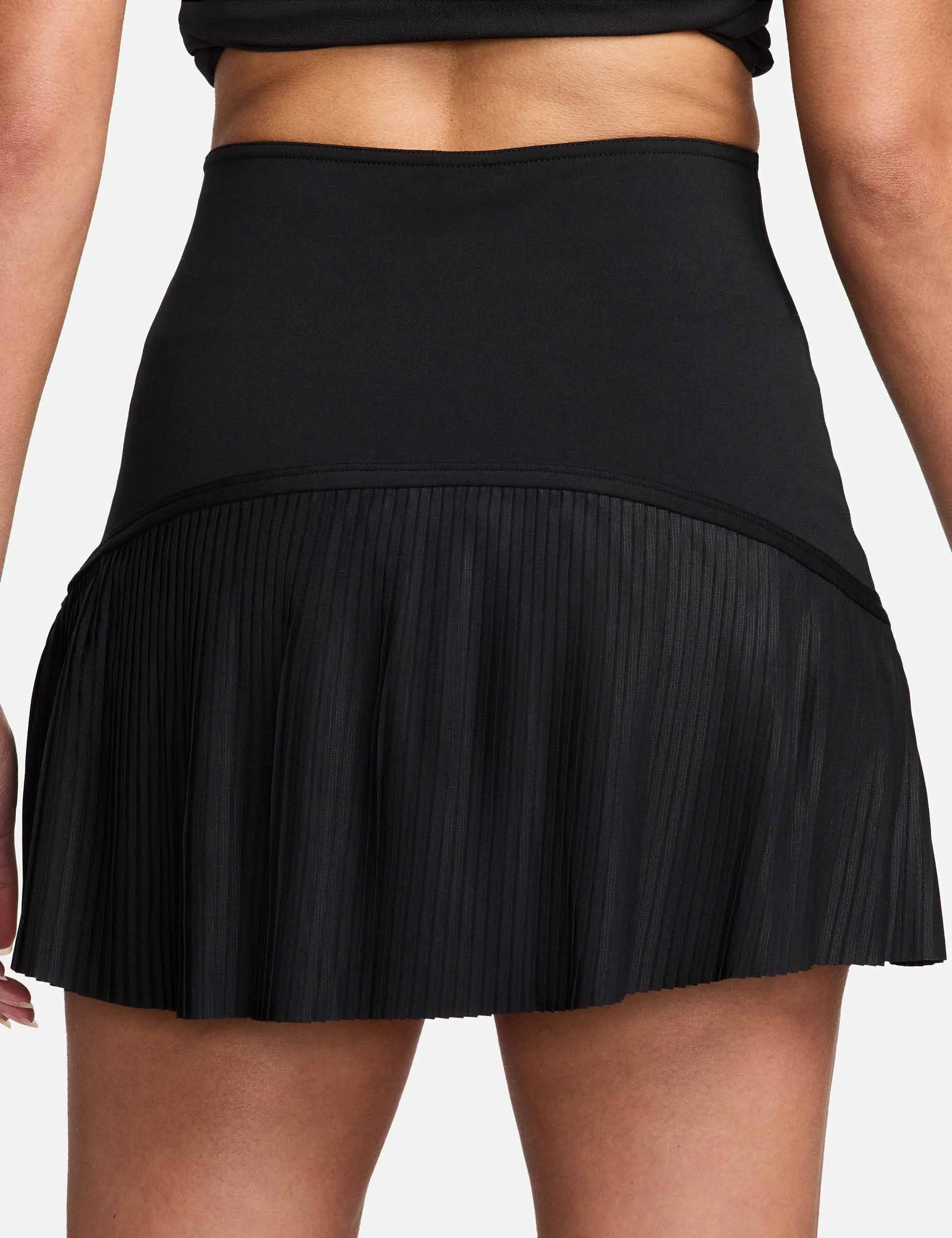 Advantage Dri-FIT Tennis Skirt - Black/White