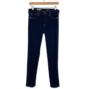 AG Adriano Goldschmied Dark Wash The Prima Mid-Rise Cigarette Jeans- Size 29R (Inseam 29.5”)