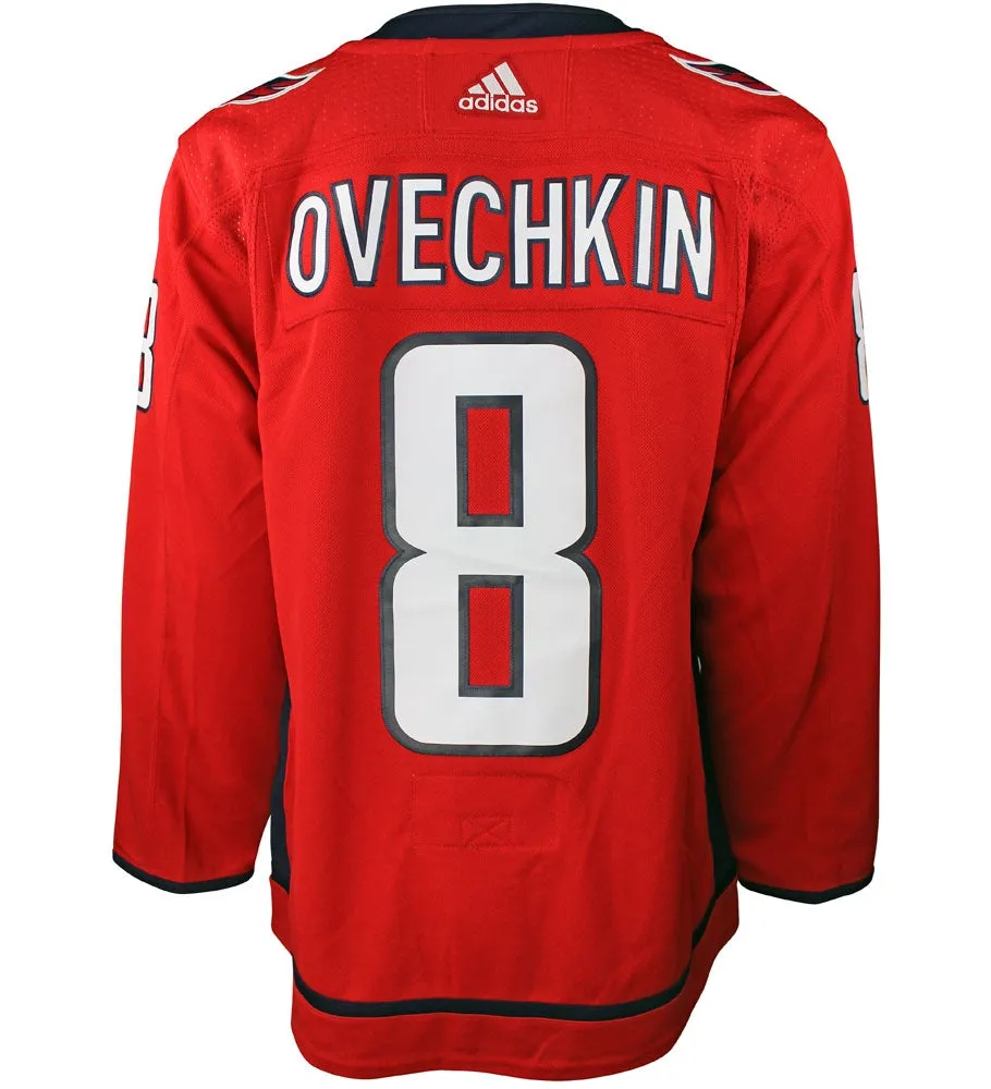 Alex Ovechkin Washington Capitals Adidas Authentic Home NHL Hockey Jersey - Ready to Ship     