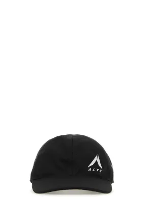 Alyx Black Polyester Baseball Cap