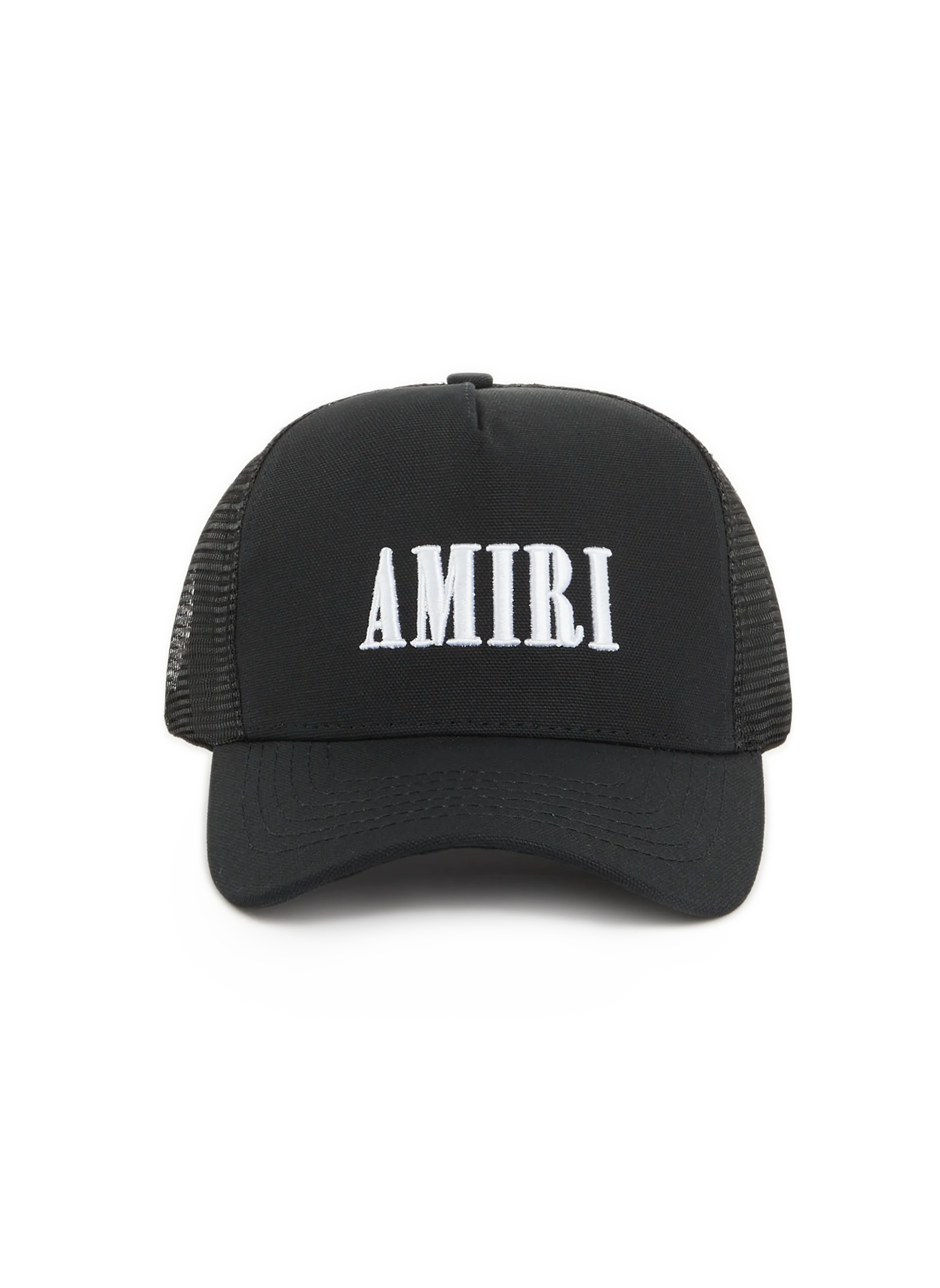 AMIRI  Cotton logo baseball cap - Black