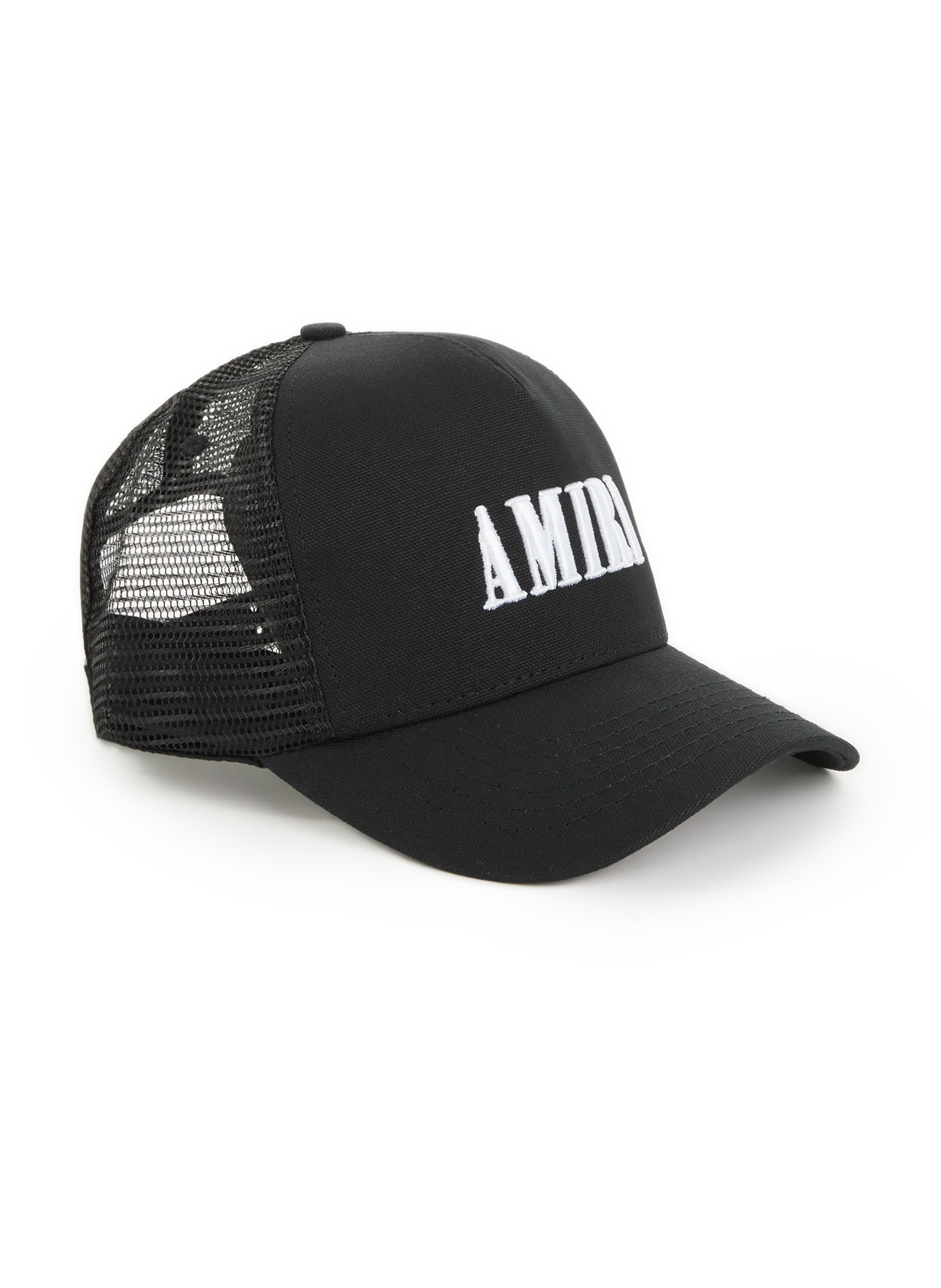 AMIRI  Cotton logo baseball cap - Black