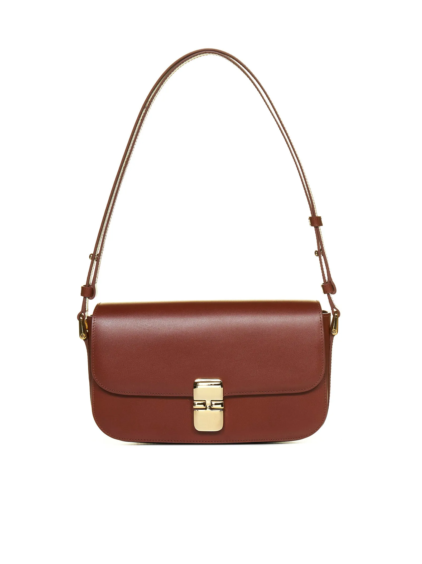 A.P.C. Grace Foldover Shoulder Bag