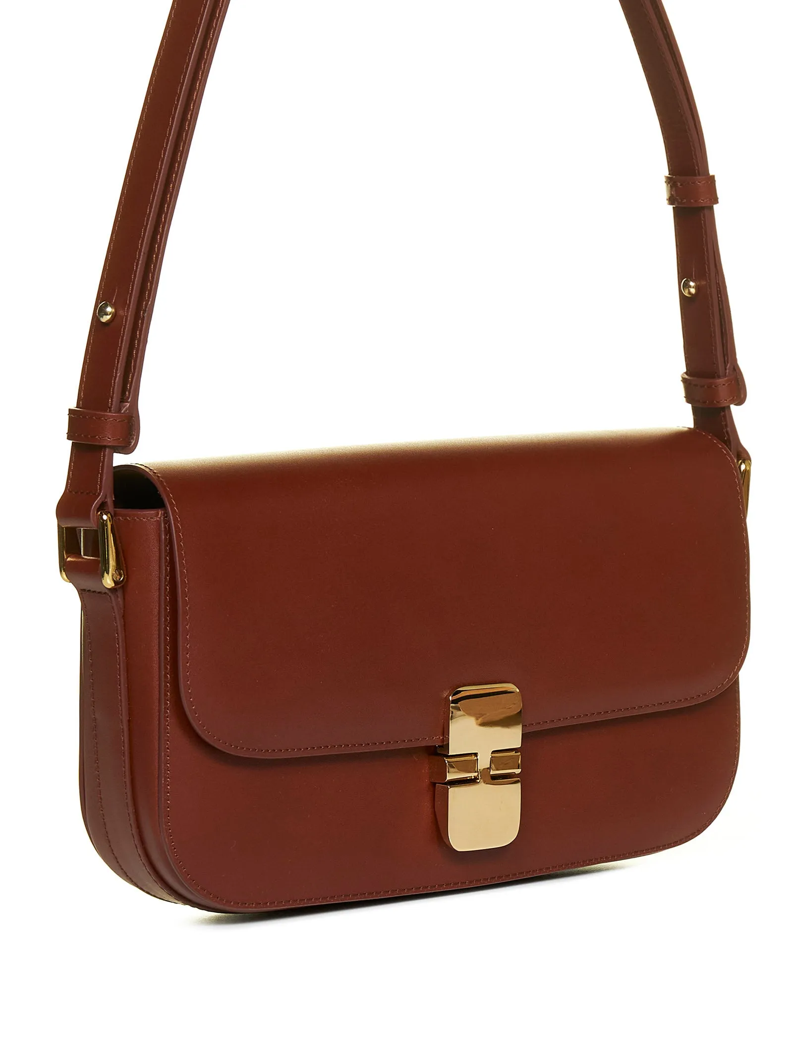 A.P.C. Grace Foldover Shoulder Bag