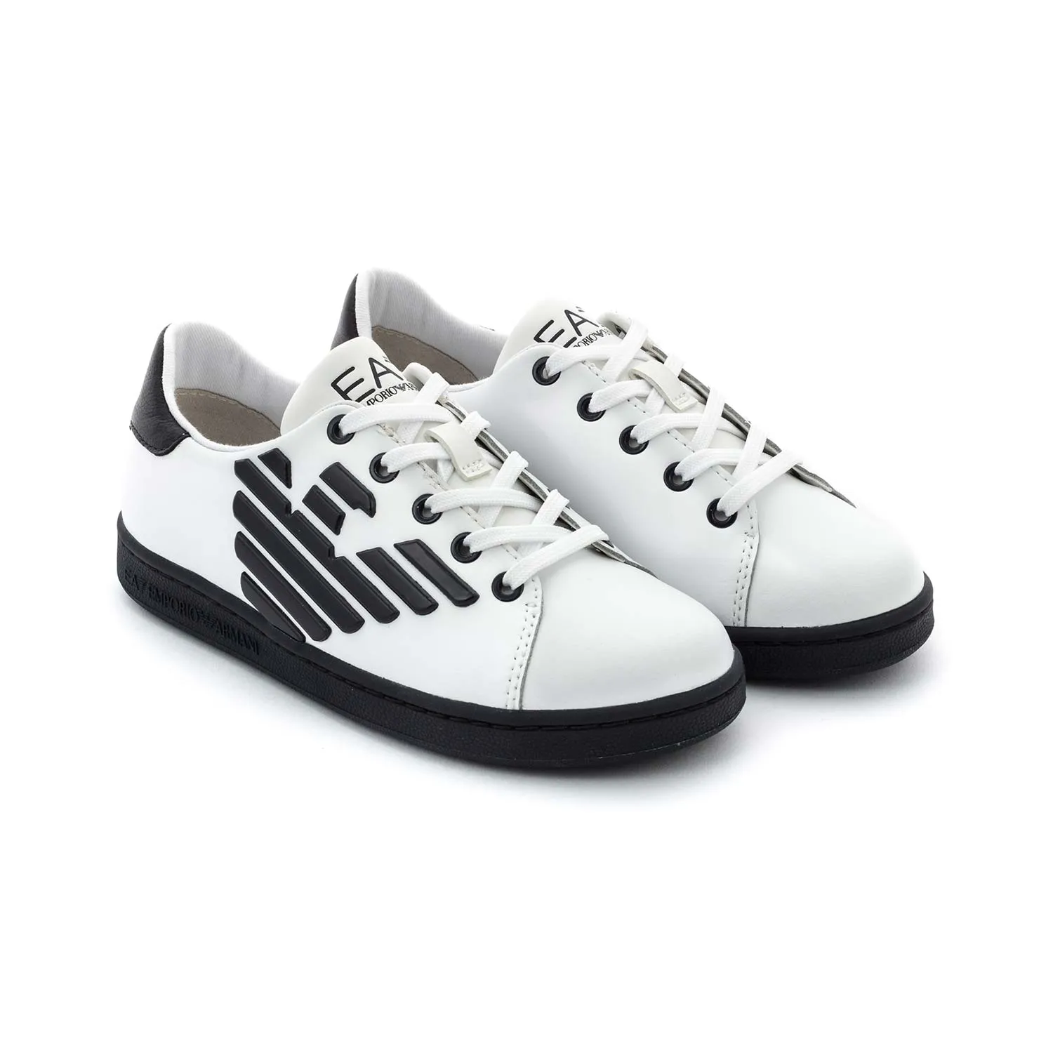 Armani Junior Sneakers With Logo For Boys