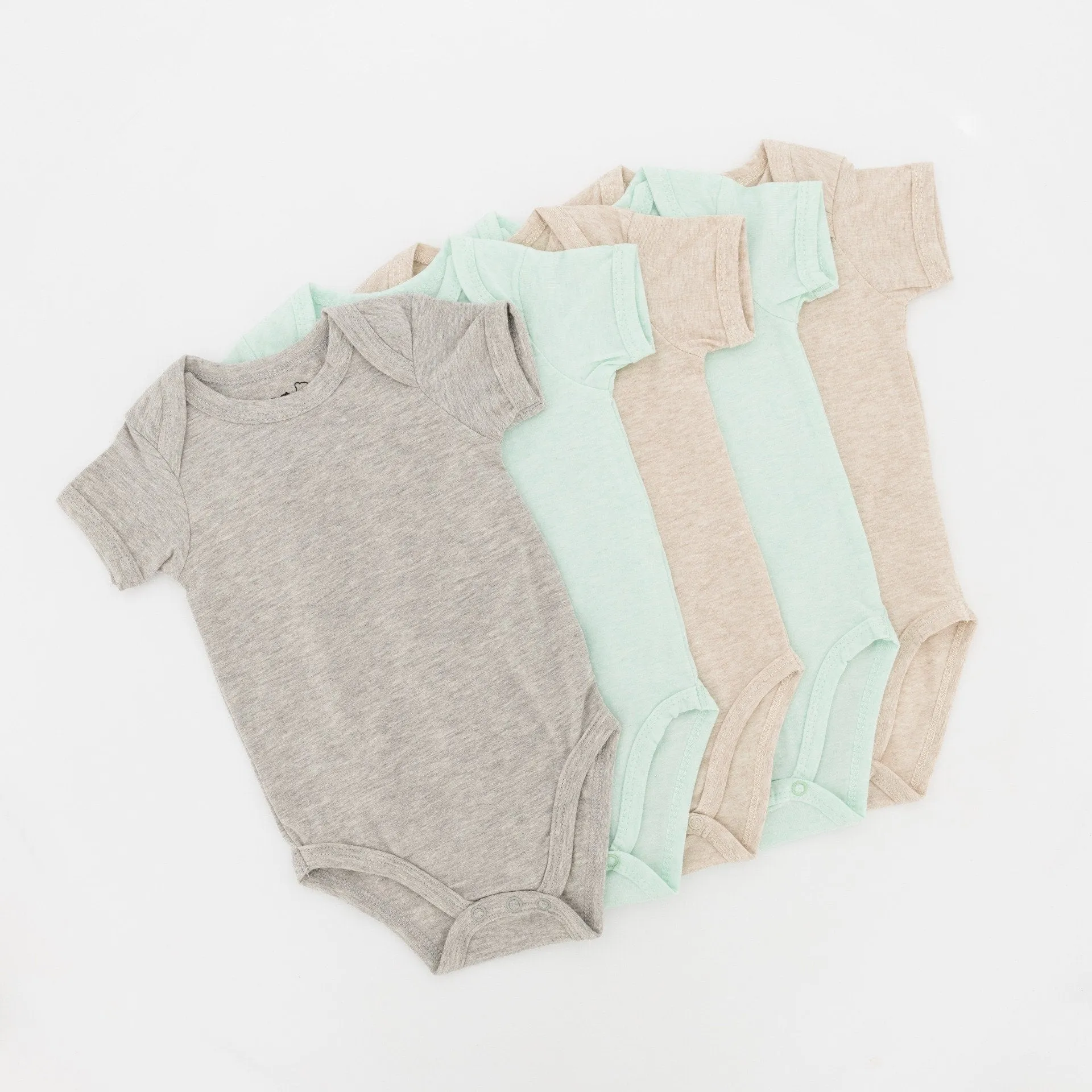 Baby Boys 2 Pack Short Sleeve Vest - Mint