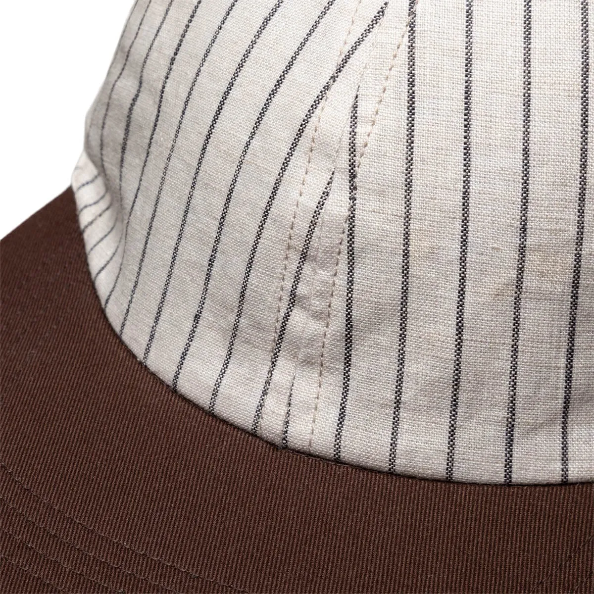 BASEBALL EARMUFF CAP Beige Stripe