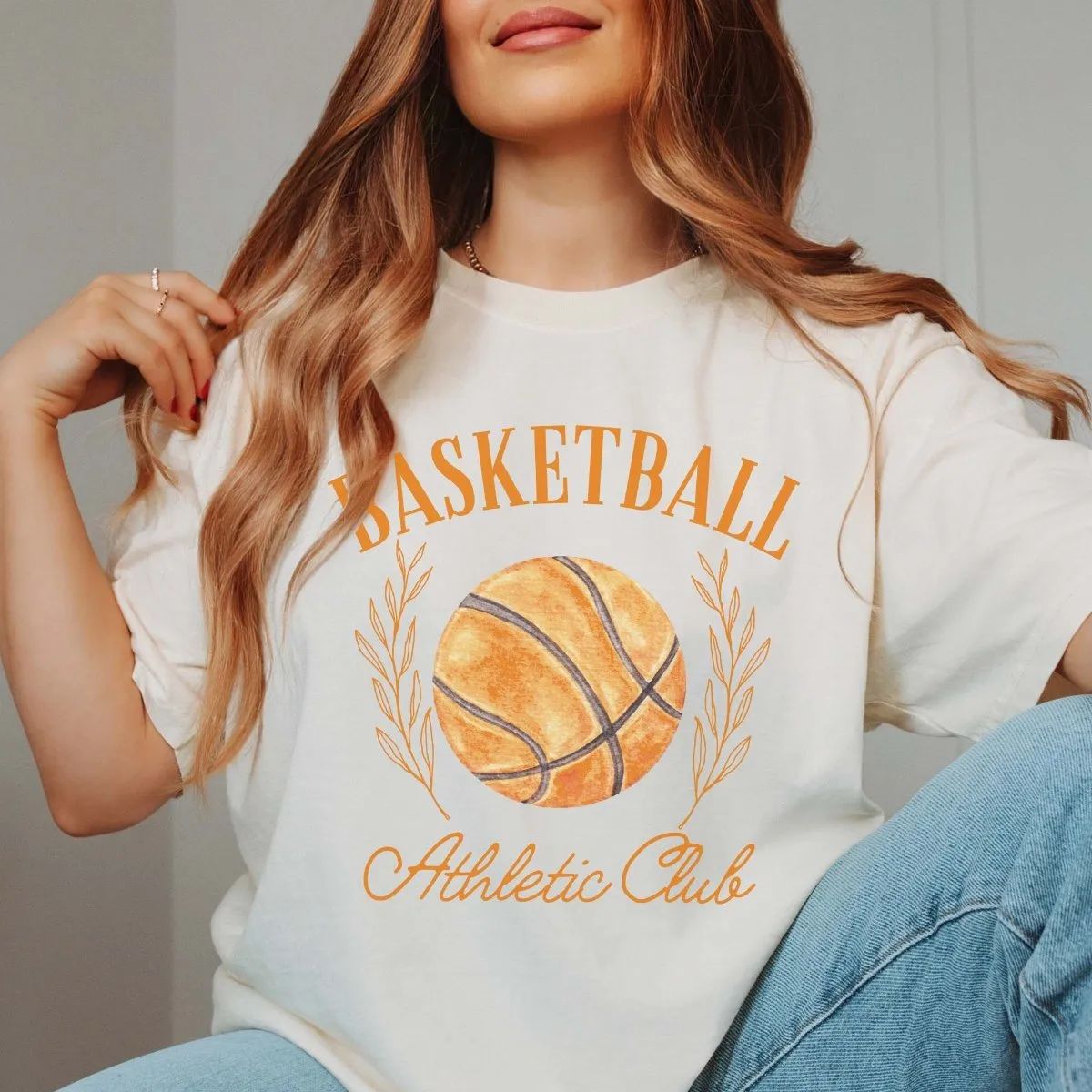 Basketball Athletic Club Comfort Color Tee