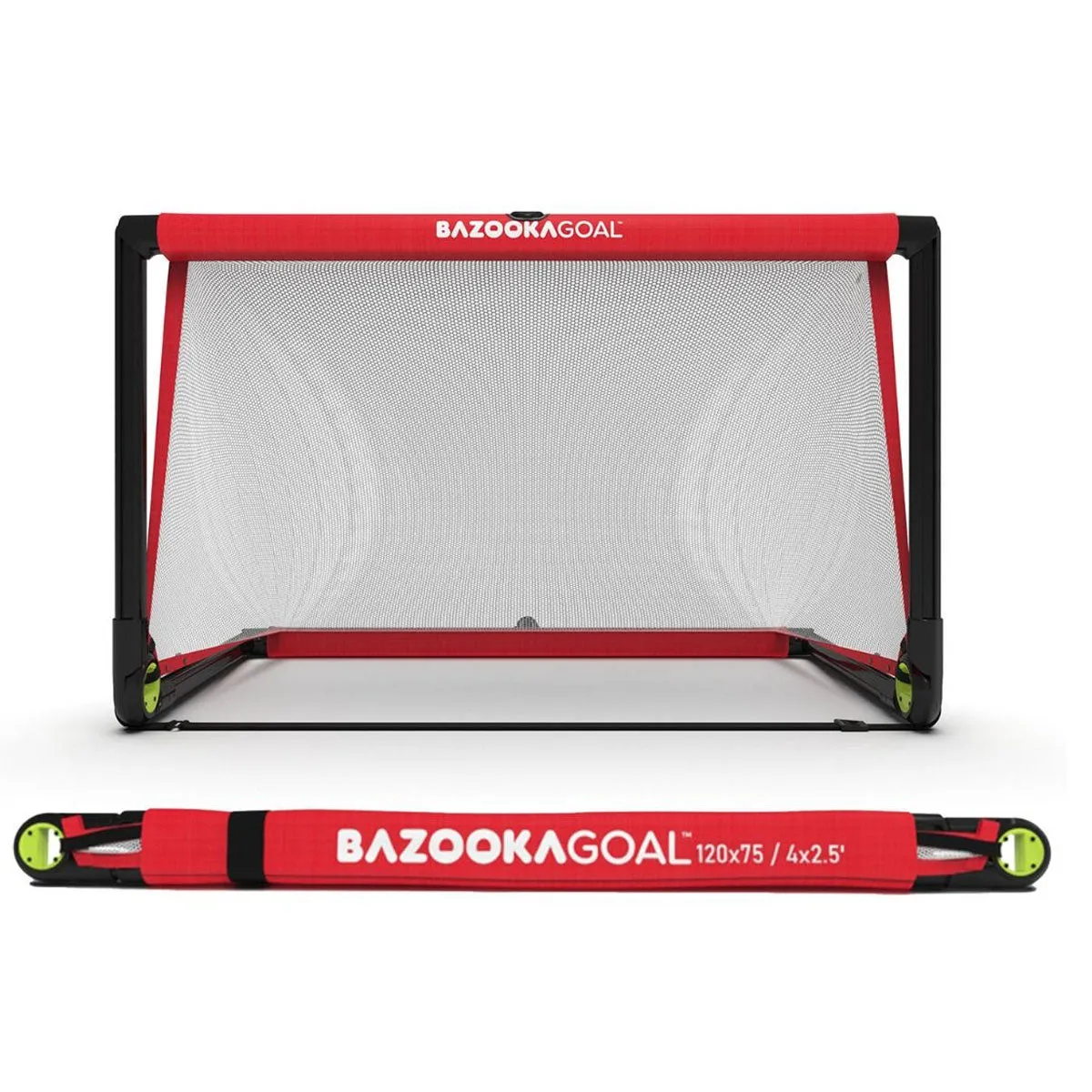 BazookaGoal Football Goals - Red/White