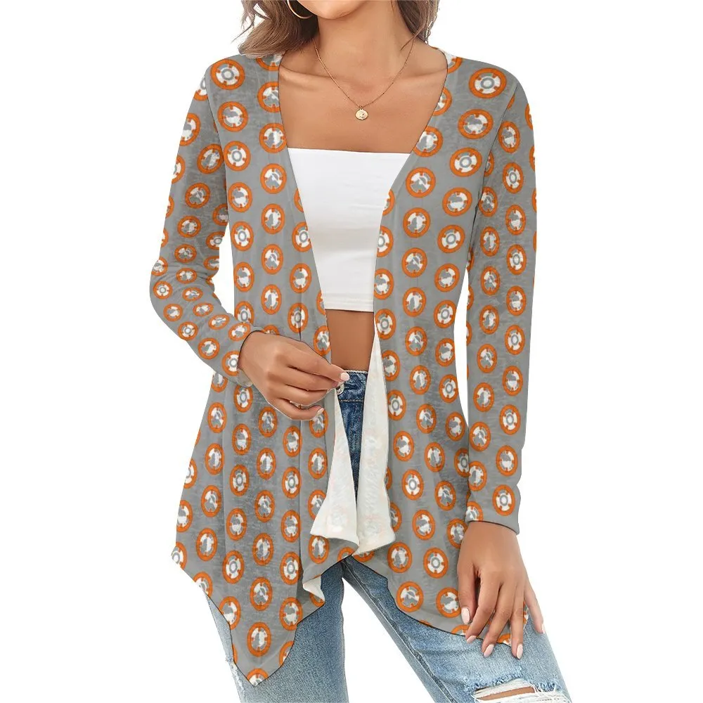 BB-8 Women's Short Cardigan