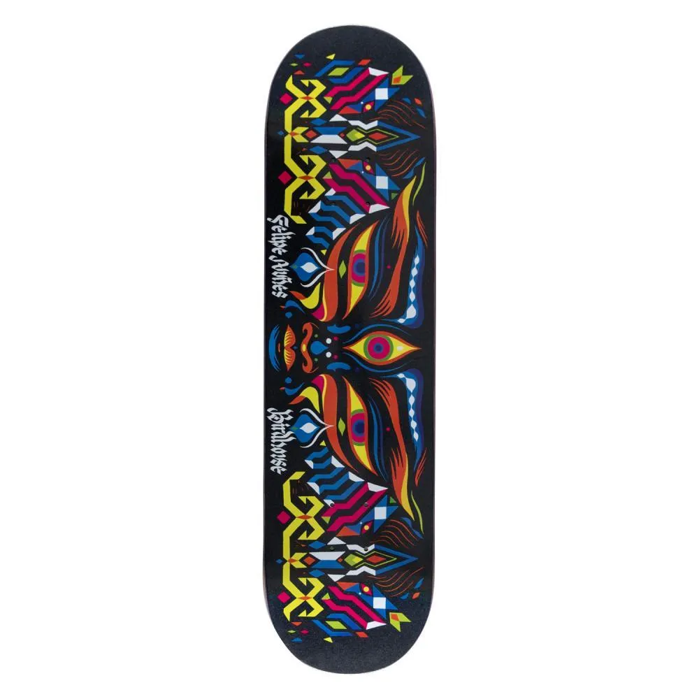 Birdhouse Pro Skateboard Deck Nunes Entities Multi 8.25