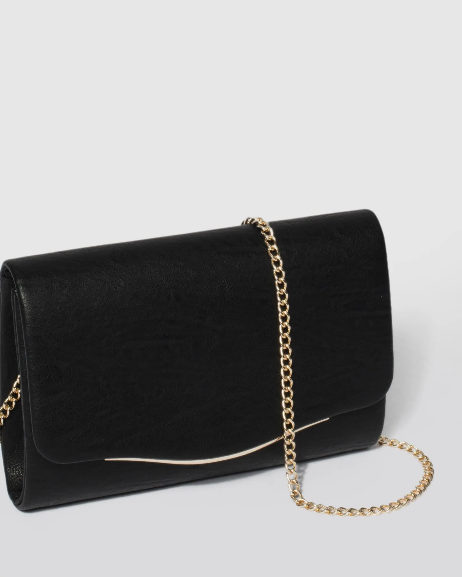 Black Adele Evening Clutch Bag