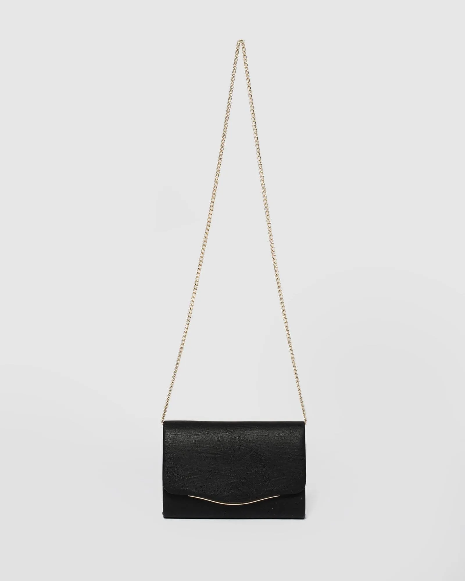 Black Adele Evening Clutch Bag