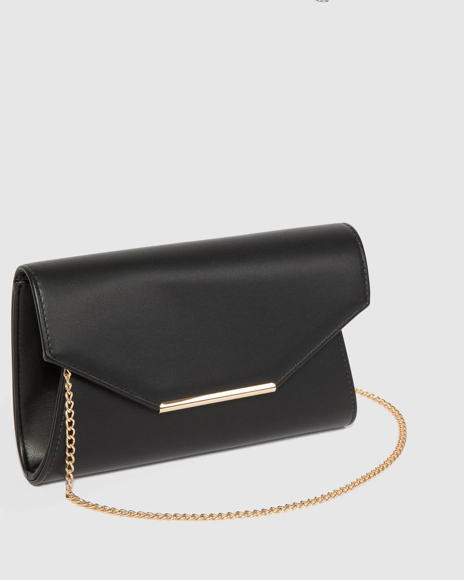 Black Brianna Eve Clutch Bag