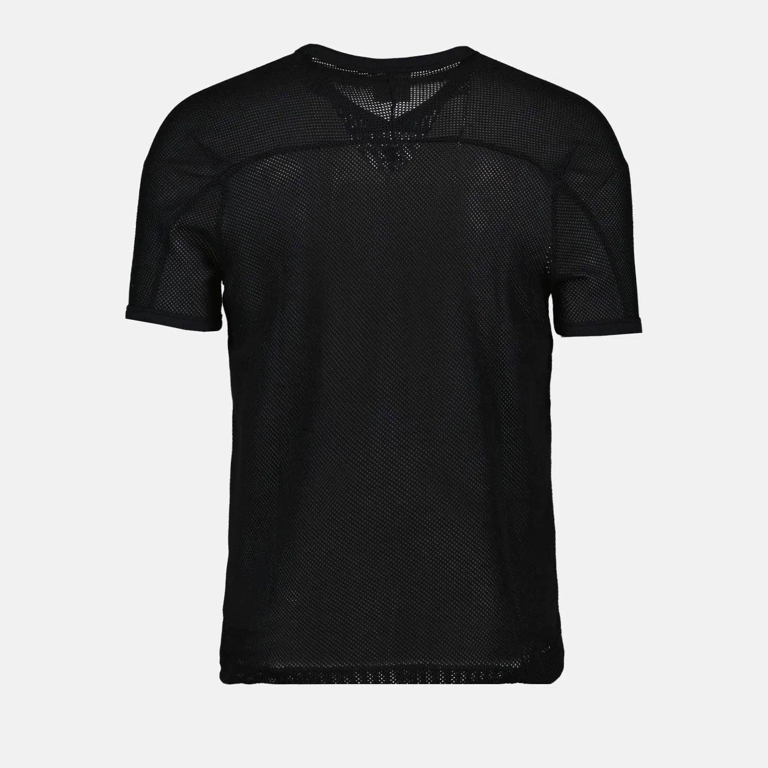 Black Mesh Baseball T-shirt