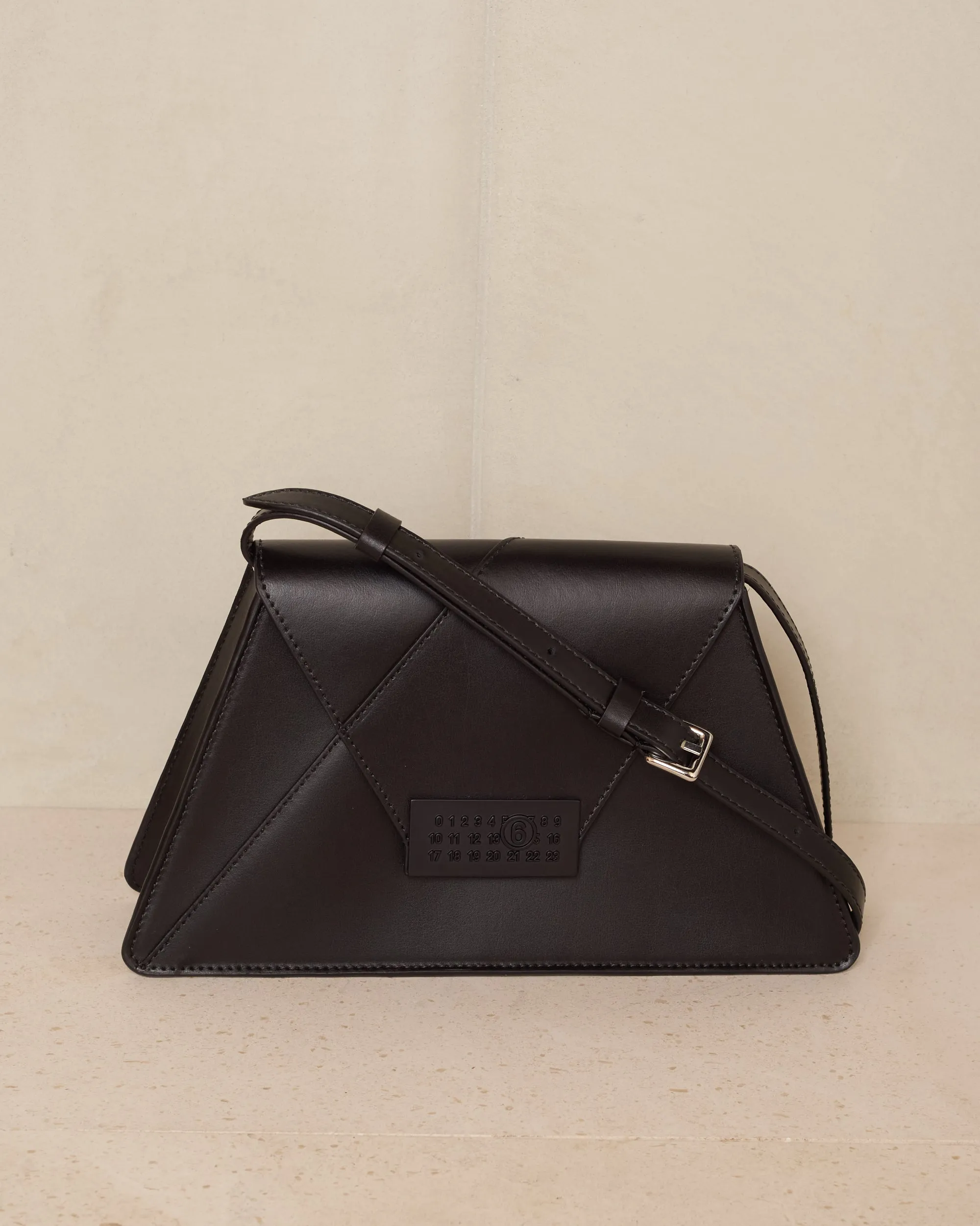 Black Numeric Shoulder Bag