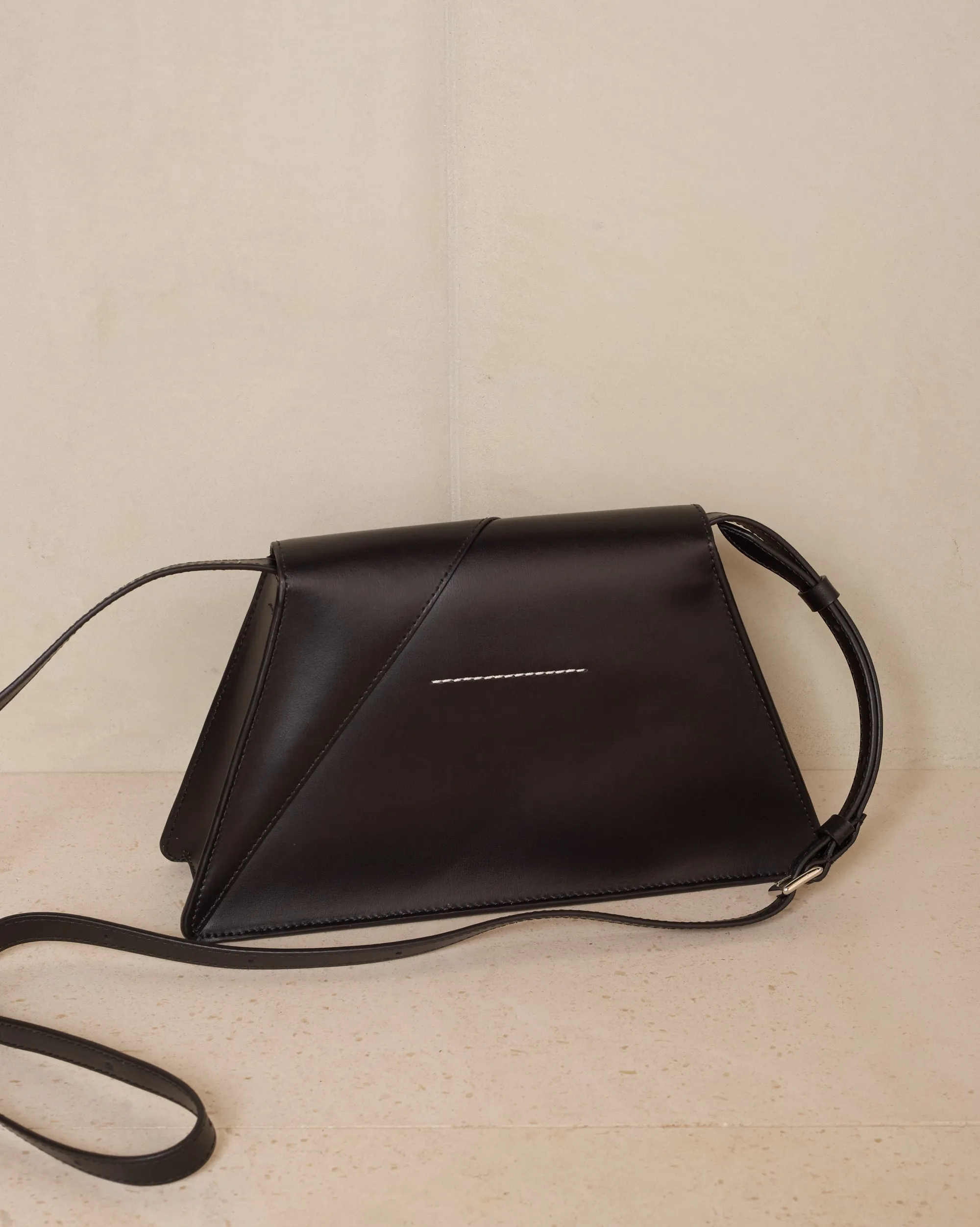 Black Numeric Shoulder Bag