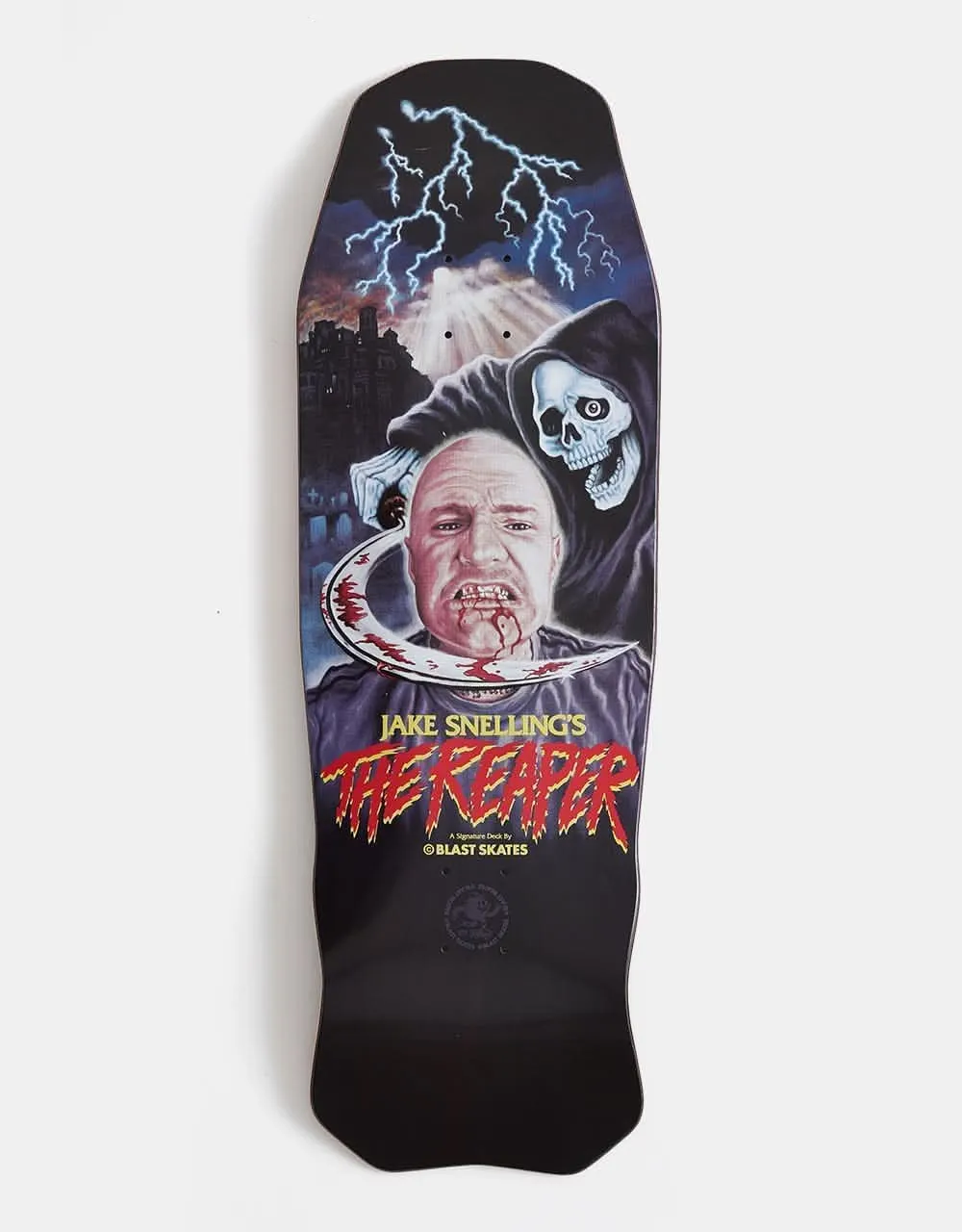 Blast Skates Snelling 'The Reaper' Skateboard Deck - 10