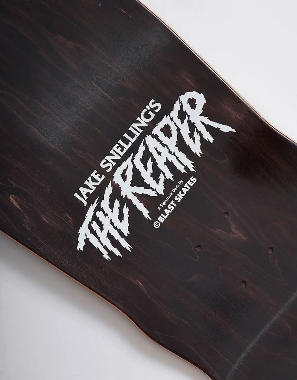 Blast Skates Snelling 'The Reaper' Skateboard Deck - 10