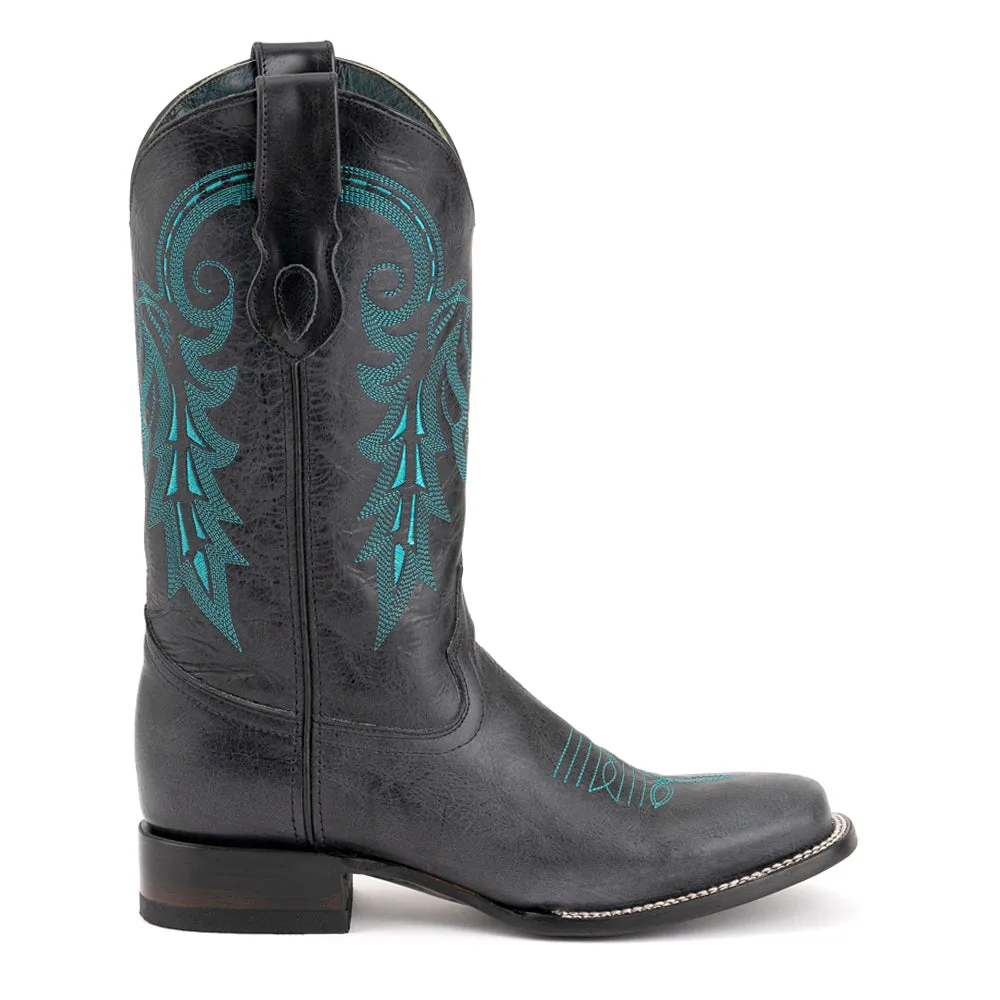 Blaze Square Toe Cowboy Boots