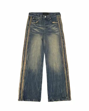 Blue Scar Jeans