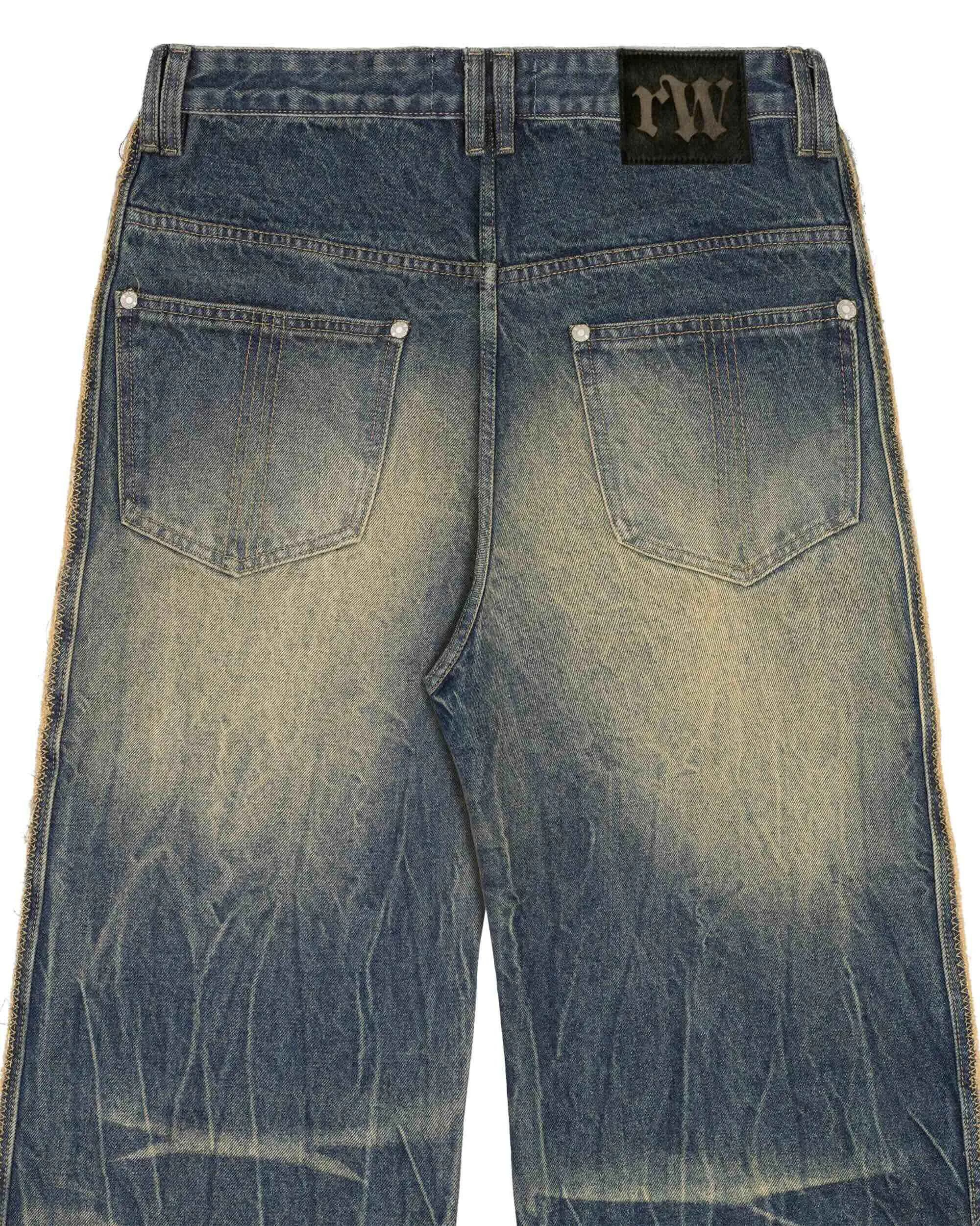 Blue Scar Jeans