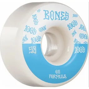 Bones 100's V4 Skateboard Wheels