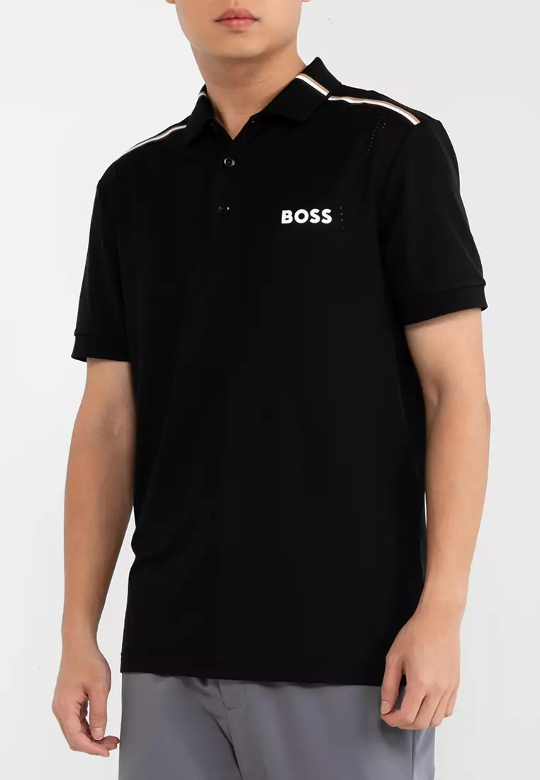 BOSS Techno Jersey Polo Shirt