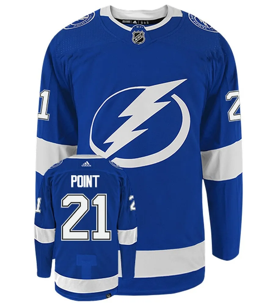 Brayden Point Tampa Bay Lightning Adidas Primegreen Authentic NHL Hockey Jersey     