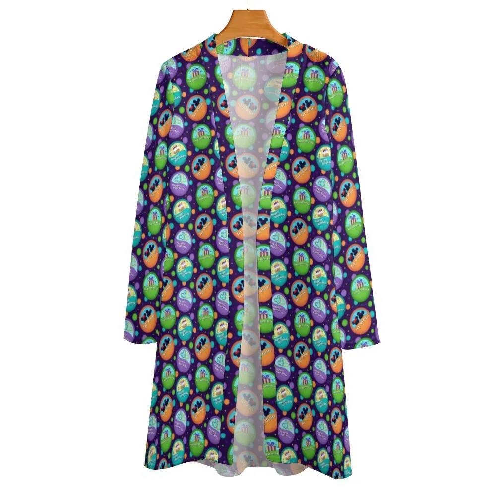 Button Collector Women's Mid-Length Cardigan