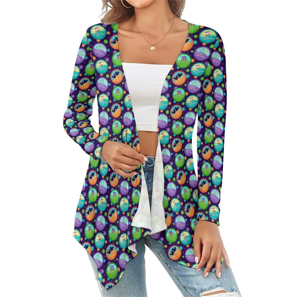 Button Collector Women's Short Cardigan