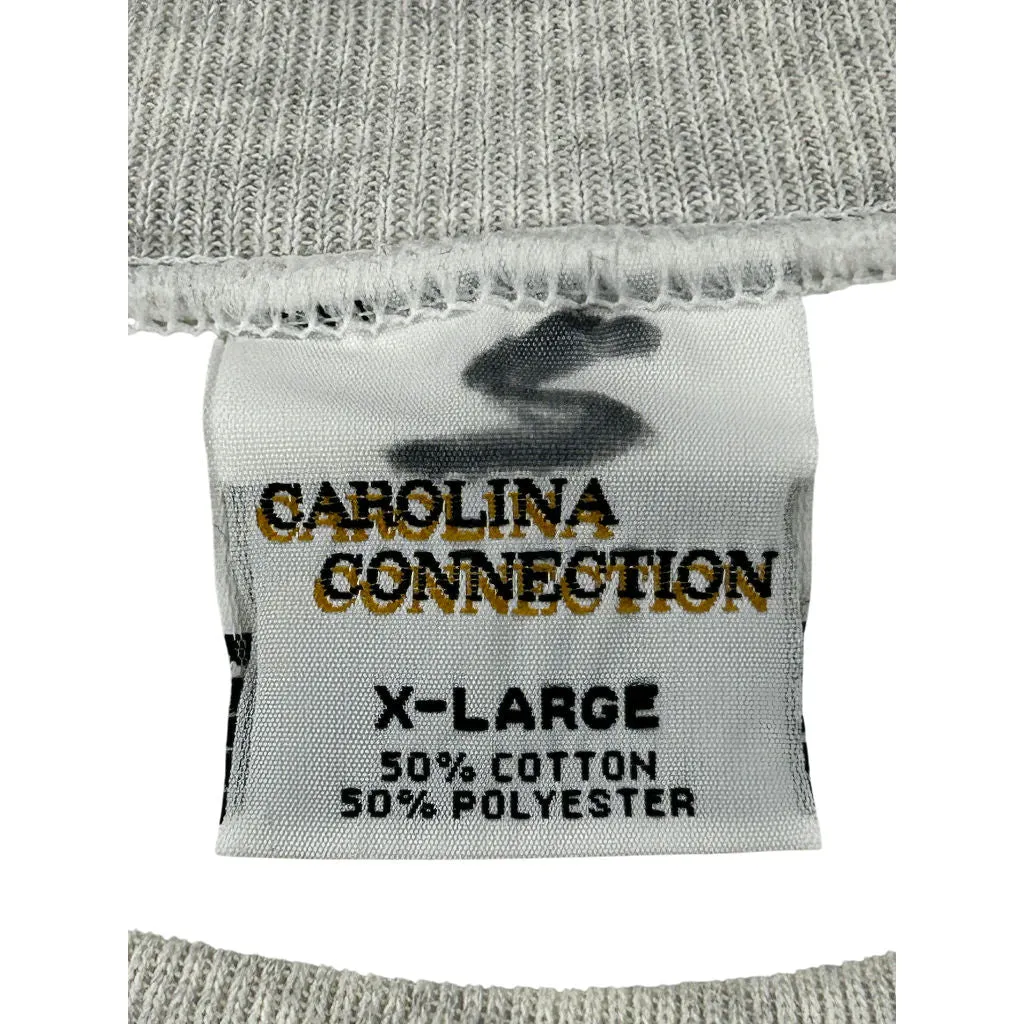 Carolina Connection Oregon Ducks Football Sweatshirt - XL - Grey Cotton Blend